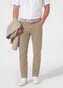 Hiltl Dean C Cotton Linnen Twill Comfort Stretch Broek Licht Beige