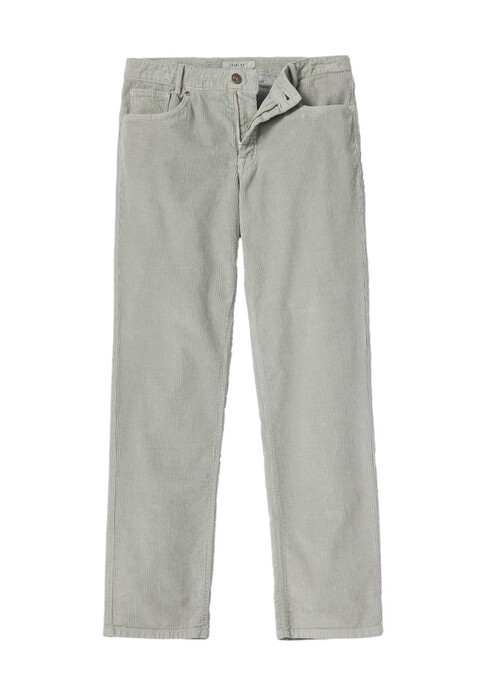 Hiltl Dean Casual Corduroy Corduroy Broek Licht Grijs