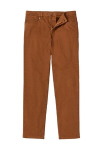 Hiltl Dude Casual Gabardine Broek Bruin