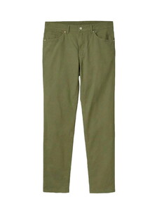 Hiltl Dude Casual Gabardine Broek Olive