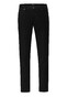 Hiltl Dude Fine Fabardine 5-Pocket Light Elastic Cotton Stretch Twill Broek Zwart