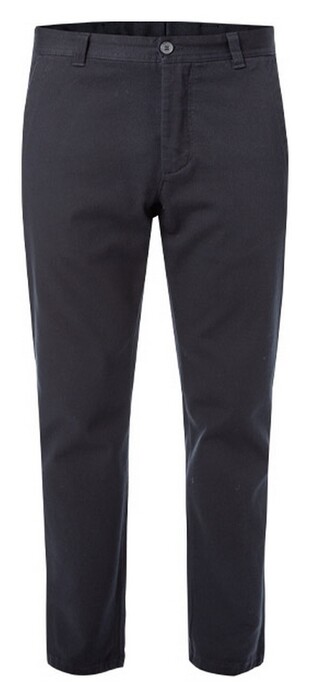 Hiltl J Don Cotton Twill Broek Donker Blauw