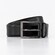 Hiltl Leather Uni Fine Structure Riem Zwart