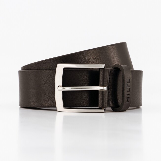 Hiltl Leather Uni Riem Donker Bruin