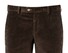 Hiltl Parma Genua Corduroy Flat-Front Corduroy Broek Donker Bruin