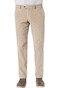 Hiltl Parma Genua Corduroy Flat-Front Corduroy Broek Licht Beige Melange