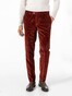 Hiltl Parma Genua Corduroy Flat-Front Corduroy Broek Warm Rood