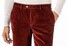 Hiltl Parma Genua Corduroy Flat-Front Corduroy Broek Warm Rood