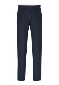 Hiltl Parma I Luxury Linen Délavé Pants Dark Evening Blue