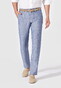 Hiltl Parma I Luxury Linnen Délavé Broek Midden Blauw