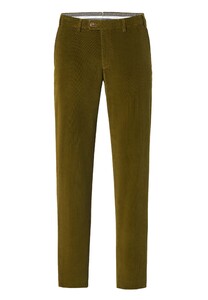 Hiltl Parma I Luxury Supima Corduroy Corduroy Broek Bright Olive Green