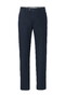 Hiltl Parma I Soft Stretch Diagonal Structure Smart Casual Look Broek Navy