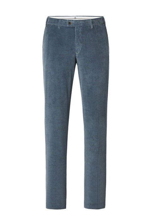 Hiltl Parma I Two-Toned Corduroy Corduroy Broek Donker Grijs-Blauw