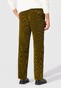 Hiltl Parma Italian Genua Corduroy Flat-Front Corduroy Broek Olive