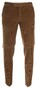 Hiltl Parma Italian Genua Corduroy Flat-Front Corduroy Broek Zand