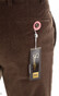 Hiltl Parma Supima Baby Corduroy Corduroy Broek Donker Bruin