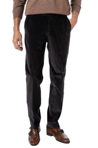 Hiltl Parma Supima Baby Corduroy Corduroy Broek Donker Bruin Melange