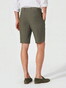 Hiltl Parmino Cooling Effect Linen Délavé Bermuda Brown