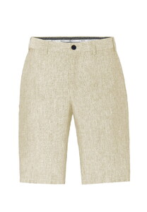 Hiltl Parmino Cooling Effect Linnen Délavé Bermuda Licht Beige