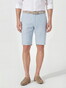 Hiltl Parmino Cooling Effect Linnen Délavé Bermuda Licht Blauw