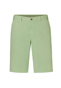 Hiltl Parmino Light Poplin Fade-Out Look Bermuda Green