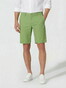 Hiltl Parmino Light Poplin Fade-Out Look Bermuda Groen