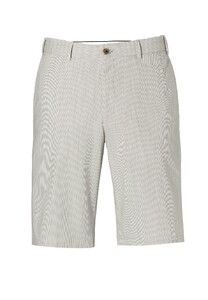 Hiltl Parmino Woven Stripe Bermuda Light Grey