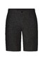 Hiltl Pat Flat-Front Essential Cooling Linnen Bermuda Zwart