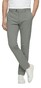 Hiltl Peaker-S Luxury Fine Satin Cotton Stretch Broek Khaki