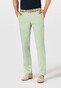 Hiltl Peaker-S Luxury Fine Satin Cotton Stretch Broek Licht Groen