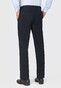 Hiltl Peaker-S Luxury Fine Satin Cotton Stretch Broek Navy