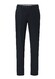 Hiltl Peaker-S Luxury Fine Satin Cotton Stretch Broek Navy