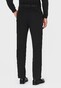 Hiltl Peaker-S Luxury Fine Satin Cotton Stretch Broek Super Black