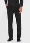 Hiltl Peaker-S Luxury Fine Satin Cotton Stretch Broek Super Black