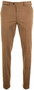 Hiltl Peaker-S Luxury Fine Satin Cotton Stretch Pants Mid Brown