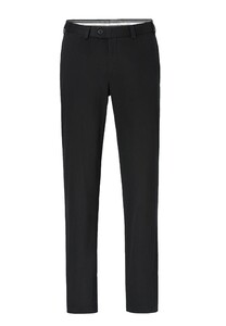 Hiltl Peaker-S Luxury Fine Satin Cotton Stretch Pants Super Black