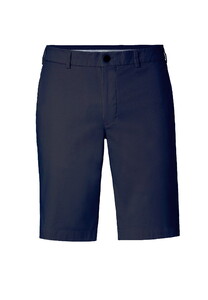 Hiltl Pecino Cotton Essential Comfort Stretch Diamond Finish Bermuda Marine