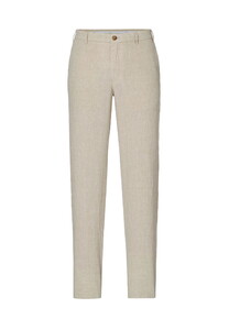 Hiltl Peco Cooling Essential Linnen Broek Licht Beige