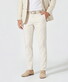 Hiltl Peco Cotton Essential Diamond Finish Comfort Stretch Broek Ecru