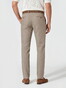 Hiltl Peco Cotton Essential Diamond Finish Comfort Stretch Broek Licht Bruin