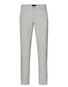 Hiltl Peco Cotton Essential Diamond Finish Comfort Stretch Broek Licht Grijs