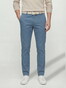 Hiltl Peco Cotton Essential Diamond Finish Comfort Stretch Broek Midden Blauw