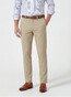 Hiltl Peco Cotton Essential Diamond Finish Comfort Stretch Broek Zand