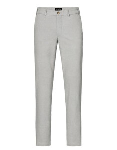 Hiltl Peco Cotton Essential Diamond Finish Comfort Stretch Pants Light Grey