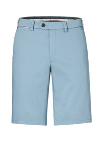 Hiltl Perena Luxury Fine Satin Cotton Stretch Bermuda Dove Blue