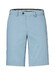 Hiltl Perena Luxury Fine Satin Cotton Stretch Bermuda Dove Blue