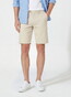 Hiltl Perena Luxury Fine Satin Cotton Stretch Bermuda Licht Beige