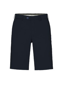 Hiltl Perena Luxury Fine Satin Cotton Stretch Bermuda Navy