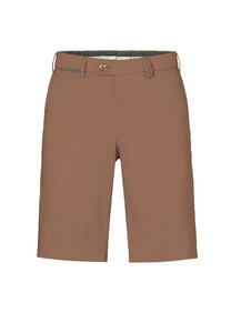 Hiltl Perena Luxury Fine Satin Cotton Stretch Bermuda Nougat