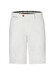 Hiltl Perena Luxury Fine Satin Cotton Stretch Bermuda Wit